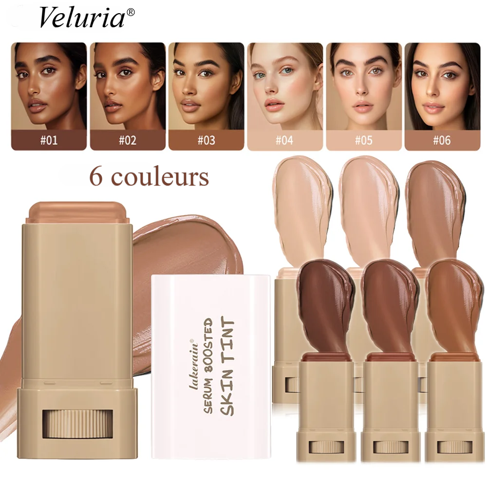 Veluria – Fond de Teint Sérum, Teint Naturel & Lumineux